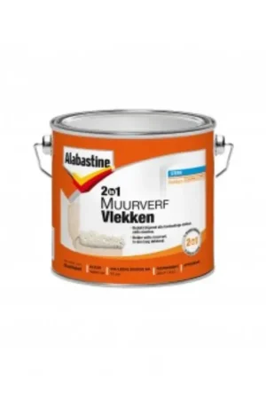 Bestseller Alabastine 2 in 1 Muurverf Vlekken